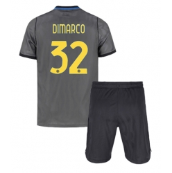 Strój piłkarski Inter Milan Federico Dimarco #32 Koszulka Trzeciej dziecięce 2026-27 Krótki Rękaw (+ Krótkie spodenki)