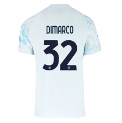 Strój piłkarski Inter Milan Federico Dimarco #32 Koszulka Wyjazdowej 2025-26 Krótki Rękaw