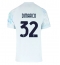 Strój piłkarski Inter Milan Federico Dimarco #32 Koszulka Wyjazdowej 2025-26 Krótki Rękaw Strój piłkarski Inter Milan Federico Dimarco #32 Koszulka Wyjazdowej 2025-26 Krótki Rękaw