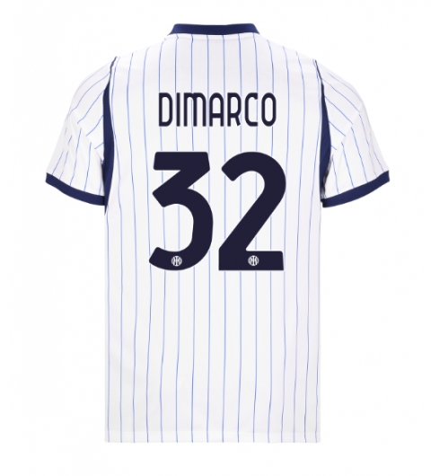 Strój piłkarski Inter Milan Federico Dimarco #32 Koszulka Wyjazdowej 2026-27 Krótki Rękaw Strój piłkarski Inter Milan Federico Dimarco #32 Koszulka Wyjazdowej 2026-27 Krótki Rękaw