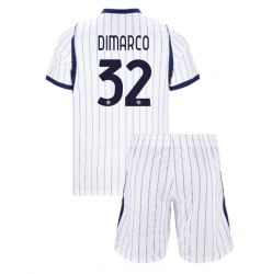 Strój piłkarski Inter Milan Federico Dimarco #32 Koszulka Wyjazdowej dziecięce 2026-27 Krótki Rękaw (+ Krótkie spodenki)