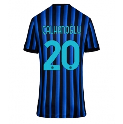 Strój piłkarski Inter Milan Hakan Calhanoglu #20 Koszulka Podstawowej damskie 2025-26 Krótki Rękaw