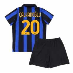 Strój piłkarski Inter Milan Hakan Calhanoglu #20 Koszulka Podstawowej dziecięce 2026-27 Krótki Rękaw (+ Krótkie spodenki)