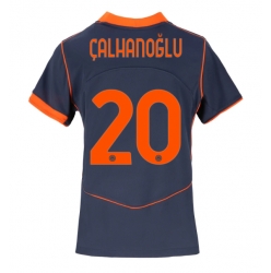 Strój piłkarski Inter Milan Hakan Calhanoglu #20 Koszulka Trzeciej damskie 2025-26 Krótki Rękaw