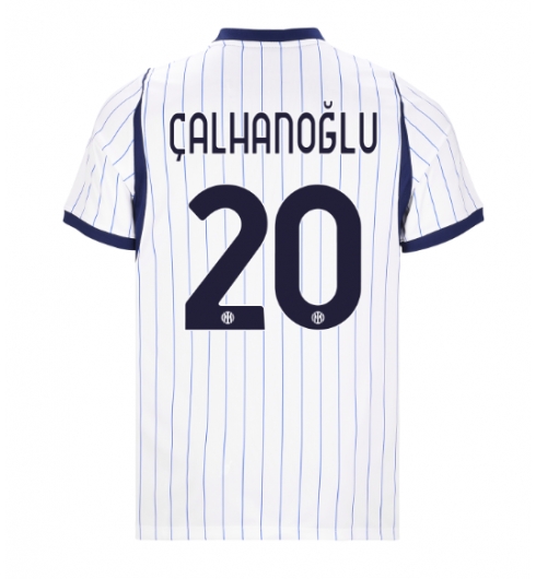 Strój piłkarski Inter Milan Hakan Calhanoglu #20 Koszulka Wyjazdowej 2026-27 Krótki Rękaw Strój piłkarski Inter Milan Hakan Calhanoglu #20 Koszulka Wyjazdowej 2026-27 Krótki Rękaw