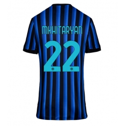 Strój piłkarski Inter Milan Henrikh Mkhitaryan #22 Koszulka Podstawowej damskie 2025-26 Krótki Rękaw
