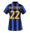 Strój piłkarski Inter Milan Henrikh Mkhitaryan #22 Koszulka Podstawowej damskie 2026-27 Krótki Rękaw Strój piłkarski Inter Milan Henrikh Mkhitaryan #22 Koszulka Podstawowej damskie 2026-27 Krótki Rękaw