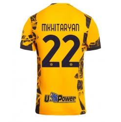 Strój piłkarski Inter Milan Henrikh Mkhitaryan #22 Koszulka Trzeciej 2024-25 Krótki Rękaw