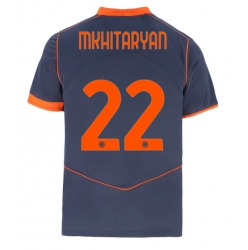 Strój piłkarski Inter Milan Henrikh Mkhitaryan #22 Koszulka Trzeciej 2025-26 Krótki Rękaw