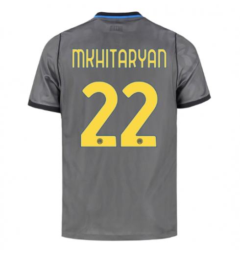 Strój piłkarski Inter Milan Henrikh Mkhitaryan #22 Koszulka Trzeciej 2026-27 Krótki Rękaw Strój piłkarski Inter Milan Henrikh Mkhitaryan #22 Koszulka Trzeciej 2026-27 Krótki Rękaw