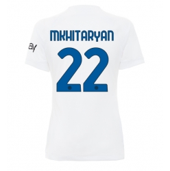 Strój piłkarski Inter Milan Henrikh Mkhitaryan #22 Koszulka Wyjazdowej damskie 2023-24 Krótki Rękaw