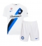 Strój piłkarski Inter Milan Henrikh Mkhitaryan #22 Koszulka Wyjazdowej dziecięce 2023-24 Krótki Rękaw (+ Krótkie spodenki)