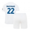 Strój piłkarski Inter Milan Henrikh Mkhitaryan #22 Koszulka Wyjazdowej dziecięce 2023-24 Krótki Rękaw (+ Krótkie spodenki)