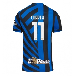 Strój piłkarski Inter Milan Joaquin Correa #11 Koszulka Podstawowej 2024-25 Krótki Rękaw