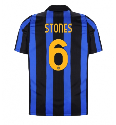 Strój piłkarski Inter Milan John Stones #6 Koszulka Podstawowej 2026-27 Krótki Rękaw Strój piłkarski Inter Milan John Stones #6 Koszulka Podstawowej 2026-27 Krótki Rękaw