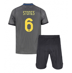 Strój piłkarski Inter Milan John Stones #6 Koszulka Trzeciej dziecięce 2026-27 Krótki Rękaw (+ Krótkie spodenki)