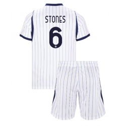Strój piłkarski Inter Milan John Stones #6 Koszulka Wyjazdowej dziecięce 2026-27 Krótki Rękaw (+ Krótkie spodenki)