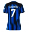 Strój piłkarski Inter Milan Juan Cuadrado #7 Koszulka Podstawowej damskie 2023-24 Krótki Rękaw