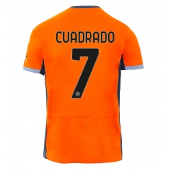 Strój piłkarski Inter Milan Juan Cuadrado #7 Koszulka Trzeciej 2023-24 Krótki Rękaw