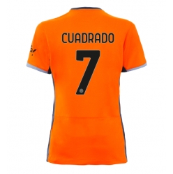 Strój piłkarski Inter Milan Juan Cuadrado #7 Koszulka Trzeciej damskie 2023-24 Krótki Rękaw