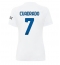 Strój piłkarski Inter Milan Juan Cuadrado #7 Koszulka Wyjazdowej damskie 2023-24 Krótki Rękaw