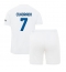 Strój piłkarski Inter Milan Juan Cuadrado #7 Koszulka Wyjazdowej dziecięce 2023-24 Krótki Rękaw (+ Krótkie spodenki)