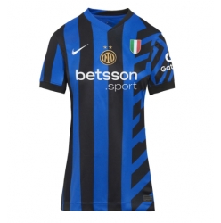 Strój piłkarski Inter Milan Koszulka Podstawowej damskie 2024-25 Krótki Rękaw