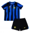 Strój piłkarski Inter Milan Koszulka Podstawowej dziecięce 2023-24 Krótki Rękaw (+ Krótkie spodenki)