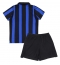Strój piłkarski Inter Milan Koszulka Podstawowej dziecięce 2026-27 Krótki Rękaw (+ Krótkie spodenki)
