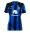 Strój piłkarski Inter Milan Lautaro Martinez #10 Koszulka Podstawowej damskie 2023-24 Krótki Rękaw