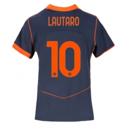 Strój piłkarski Inter Milan Lautaro Martinez #10 Koszulka Trzeciej damskie 2025-26 Krótki Rękaw
