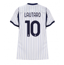Strój piłkarski Inter Milan Lautaro Martinez #10 Koszulka Wyjazdowej damskie 2026-27 Krótki Rękaw