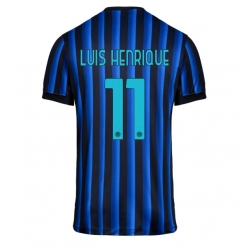 Strój piłkarski Inter Milan Luis Henrique #11 Koszulka Podstawowej 2025-26 Krótki Rękaw
