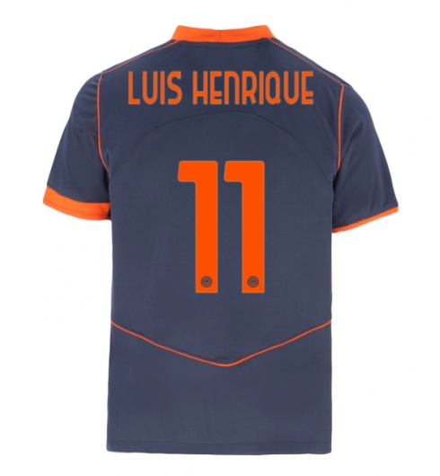Strój piłkarski Inter Milan Luis Henrique #11 Koszulka Trzeciej 2025-26 Krótki Rękaw Strój piłkarski Inter Milan Luis Henrique #11 Koszulka Trzeciej 2025-26 Krótki Rękaw