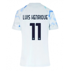 Strój piłkarski Inter Milan Luis Henrique #11 Koszulka Wyjazdowej damskie 2025-26 Krótki Rękaw