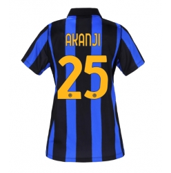 Strój piłkarski Inter Milan Manuel Akanji #25 Koszulka Podstawowej damskie 2026-27 Krótki Rękaw