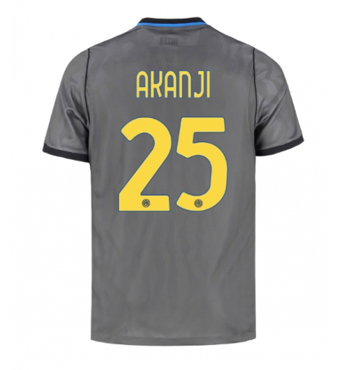 Strój piłkarski Inter Milan Manuel Akanji #25 Koszulka Trzeciej 2026-27 Krótki Rękaw Strój piłkarski Inter Milan Manuel Akanji #25 Koszulka Trzeciej 2026-27 Krótki Rękaw