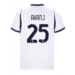 Strój piłkarski Inter Milan Manuel Akanji #25 Koszulka Wyjazdowej 2026-27 Krótki Rękaw
