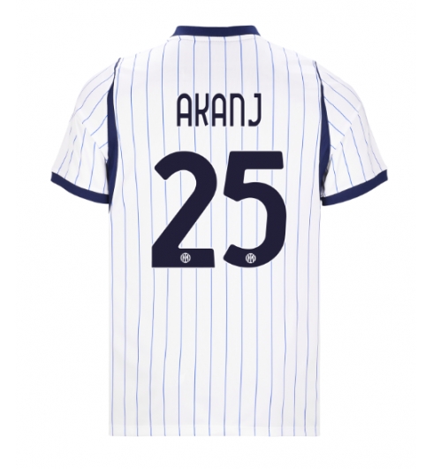 Strój piłkarski Inter Milan Manuel Akanji #25 Koszulka Wyjazdowej 2026-27 Krótki Rękaw Strój piłkarski Inter Milan Manuel Akanji #25 Koszulka Wyjazdowej 2026-27 Krótki Rękaw