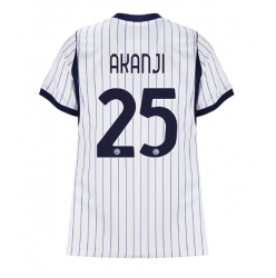 Strój piłkarski Inter Milan Manuel Akanji #25 Koszulka Wyjazdowej damskie 2026-27 Krótki Rękaw