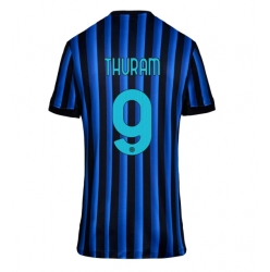 Strój piłkarski Inter Milan Marcus Thuram #9 Koszulka Podstawowej damskie 2025-26 Krótki Rękaw