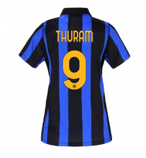 Strój piłkarski Inter Milan Marcus Thuram #9 Koszulka Podstawowej damskie 2026-27 Krótki Rękaw Strój piłkarski Inter Milan Marcus Thuram #9 Koszulka Podstawowej damskie 2026-27 Krótki Rękaw