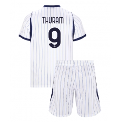 Strój piłkarski Inter Milan Marcus Thuram #9 Koszulka Wyjazdowej dziecięce 2026-27 Krótki Rękaw (+ Krótkie spodenki)
