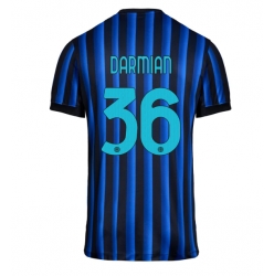 Strój piłkarski Inter Milan Matteo Darmian #36 Koszulka Podstawowej 2025-26 Krótki Rękaw