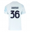 Strój piłkarski Inter Milan Matteo Darmian #36 Koszulka Wyjazdowej 2025-26 Krótki Rękaw