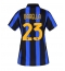 Strój piłkarski Inter Milan Nicolo Barella #23 Koszulka Podstawowej damskie 2026-27 Krótki Rękaw