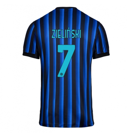 Strój piłkarski Inter Milan Piotr Zielinski #7 Koszulka Podstawowej 2025-26 Krótki Rękaw Strój piłkarski Inter Milan Piotr Zielinski #7 Koszulka Podstawowej 2025-26 Krótki Rękaw