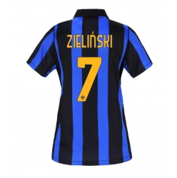 Strój piłkarski Inter Milan Piotr Zielinski #7 Koszulka Podstawowej damskie 2026-27 Krótki Rękaw