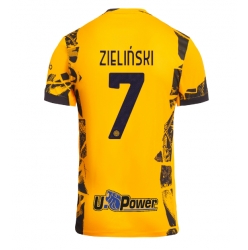 Strój piłkarski Inter Milan Piotr Zielinski #7 Koszulka Trzeciej 2024-25 Krótki Rękaw