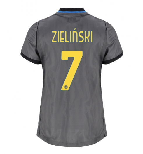 Strój piłkarski Inter Milan Piotr Zielinski #7 Koszulka Trzeciej damskie 2026-27 Krótki Rękaw Strój piłkarski Inter Milan Piotr Zielinski #7 Koszulka Trzeciej damskie 2026-27 Krótki Rękaw